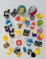 Фигурки блоки пиксели в 34 капс