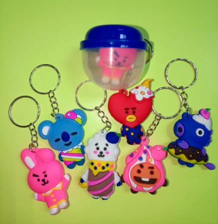 Брелок Веселые мультяшки